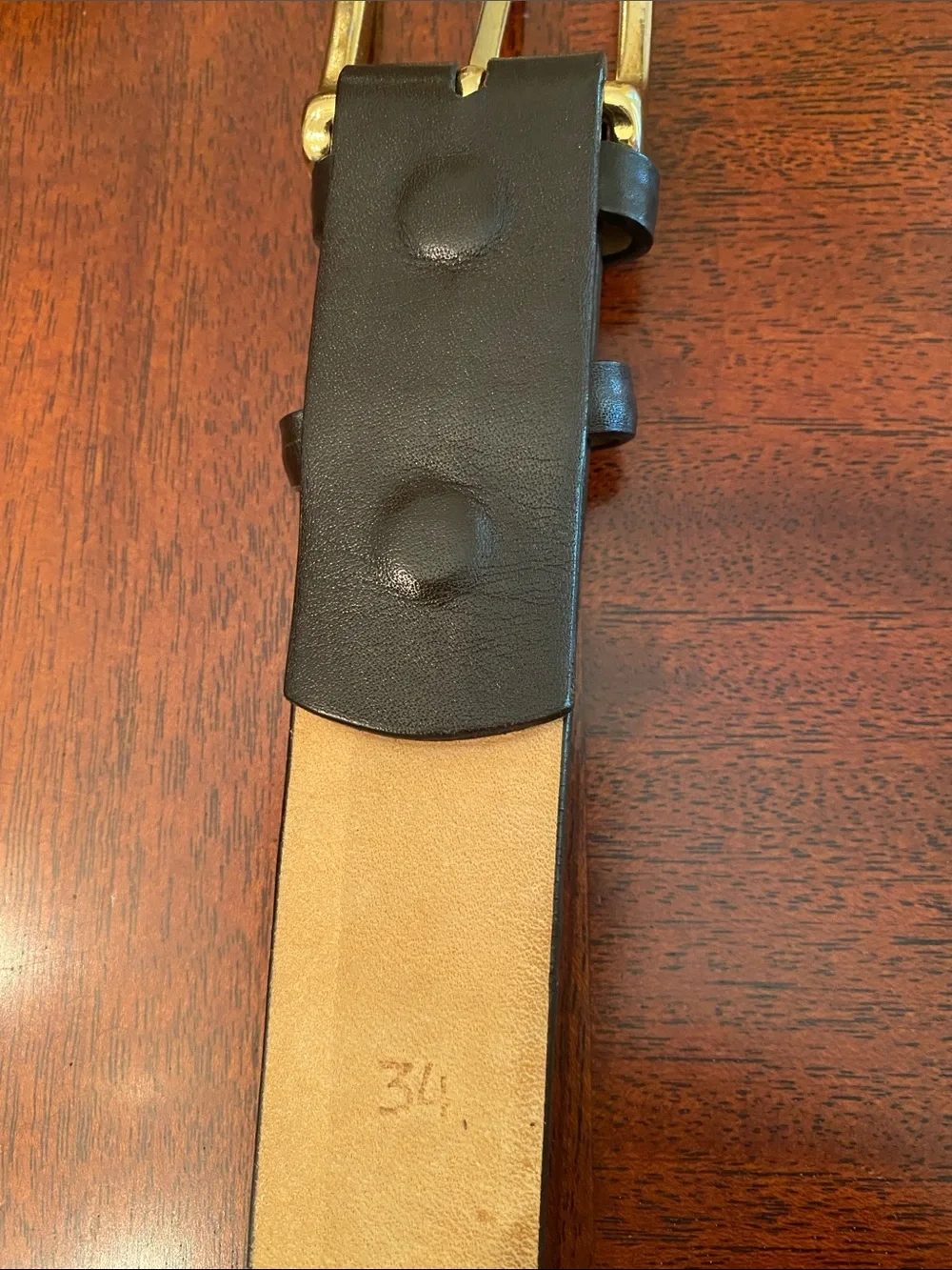 W. Kleinberg for Neiman Marcus brown Leather Belt
